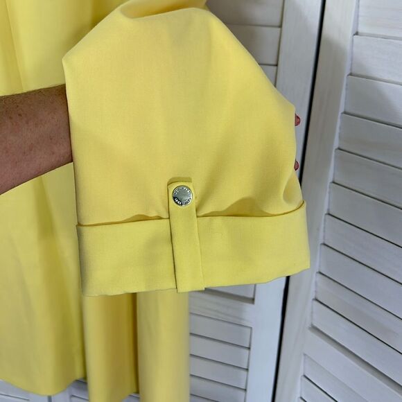 Calvin Klein Topper Jacket Size 2X Yellow NWOT - Picture 12 of 13